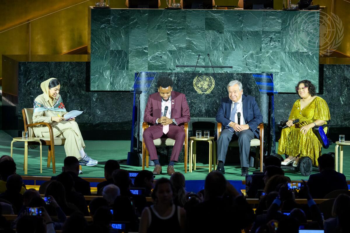 Daphne Frias speaking